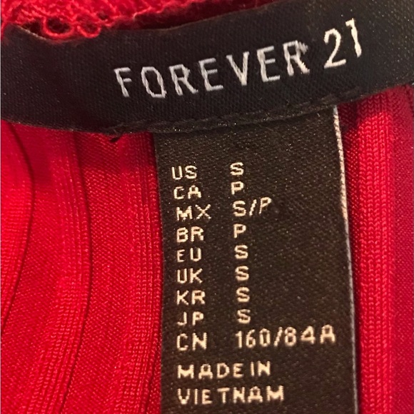 Forever 21 Pullover Ribbed Stretchy Dress Size Small - Picture 3 of 3